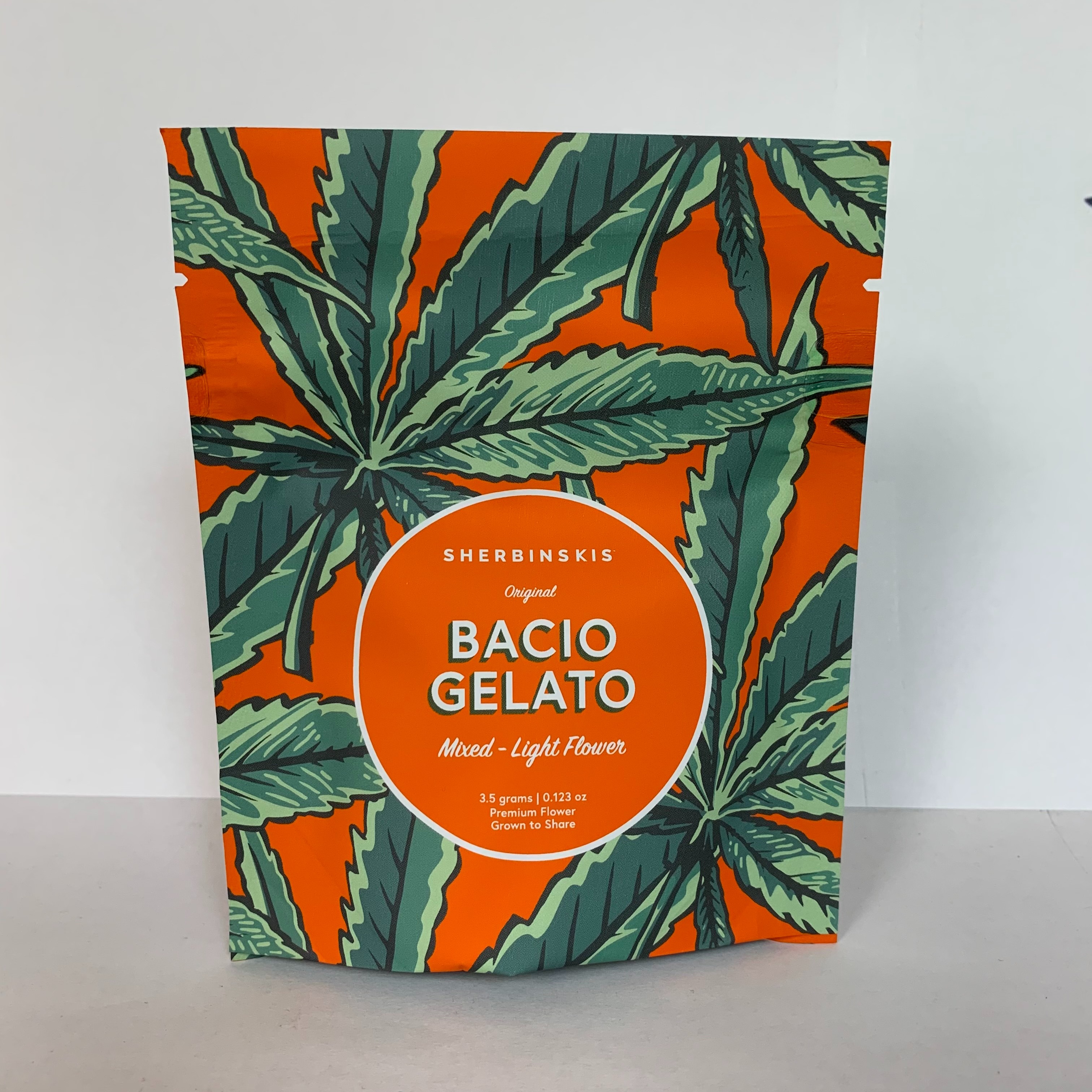 Bacio Gelato Pre Packaged Eighth